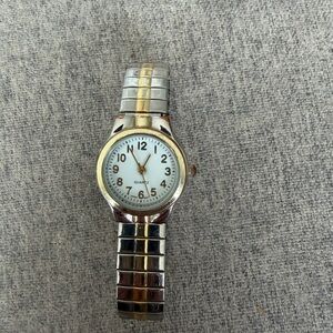Silver and Gold Women's Quartz Watch